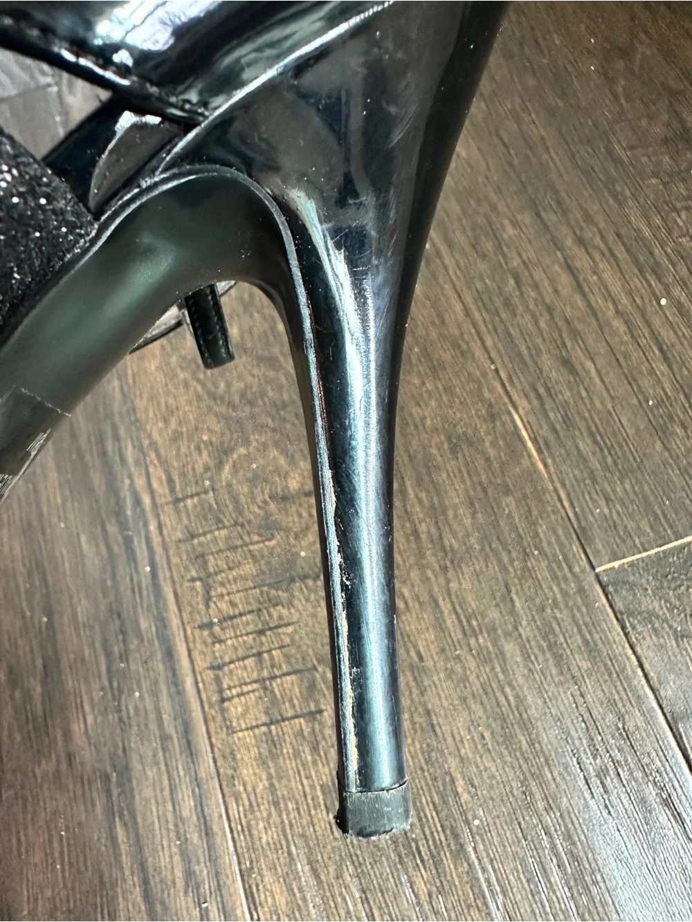 GUESS Black Gwodana Stiletto Heels, Size 8